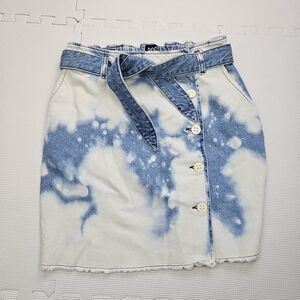 NWT Jean Skirt